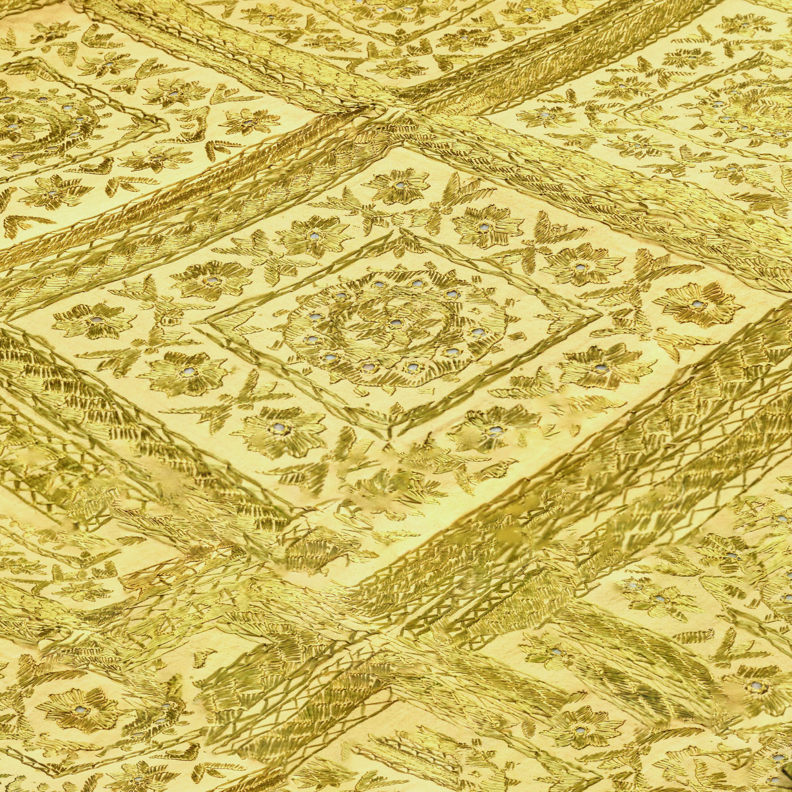 Hand-Embroidered Bedcover 05 - Image 3