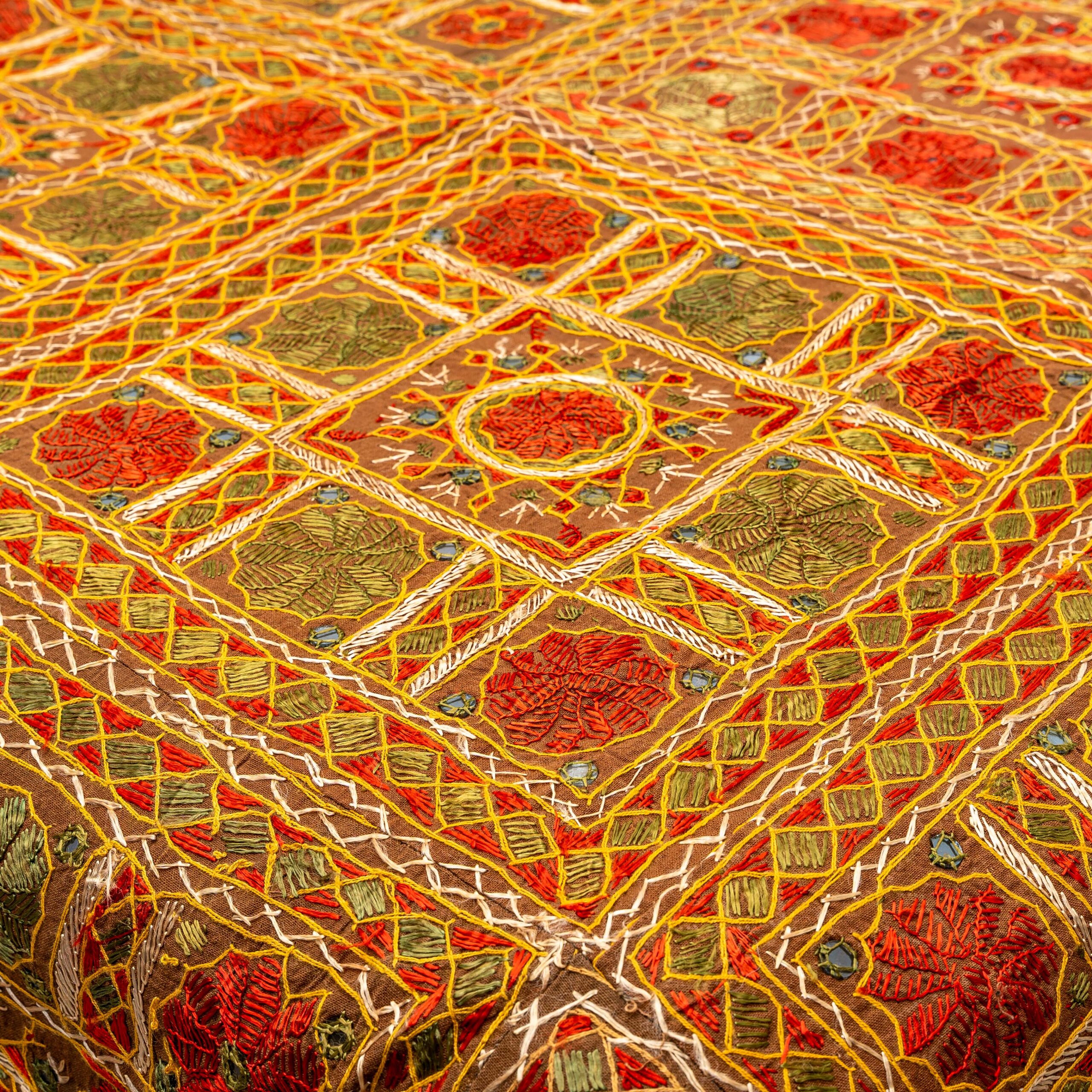 Hand-Embroidered Bedcover 02 - Image 2