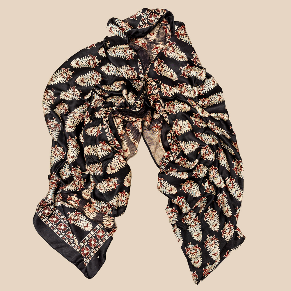 Mashru Silk Shawl 03 - Image 2