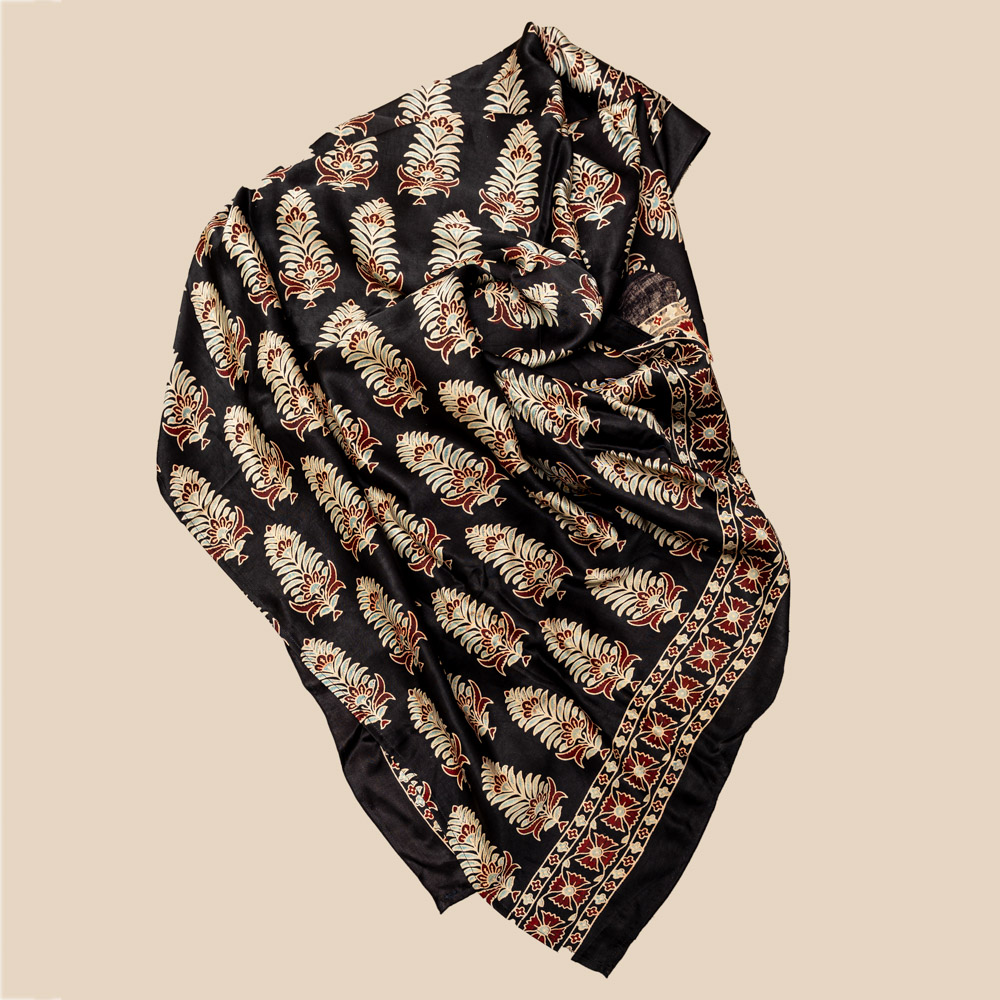 Mashru Silk Shawl 03 - Image 4