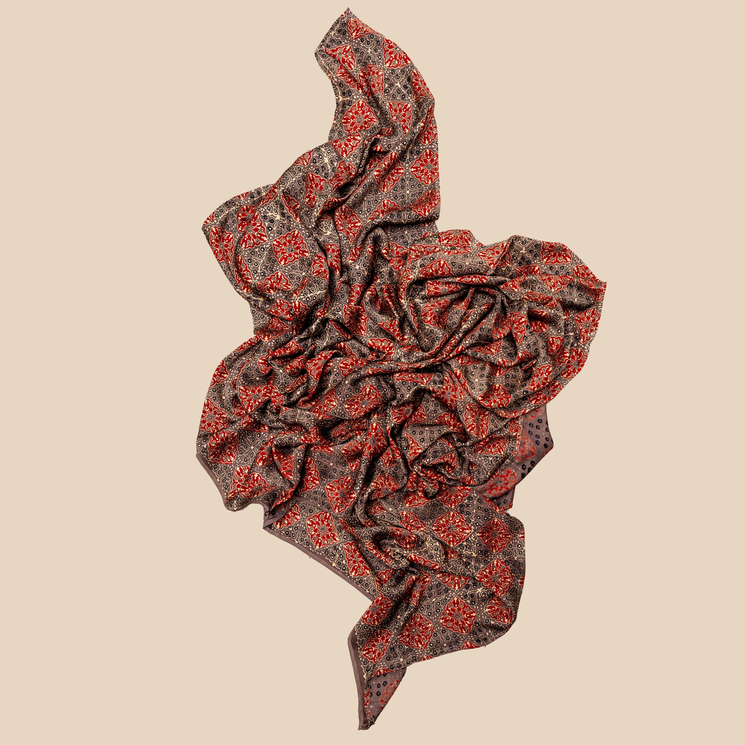 Mashru Silk Shawl 02