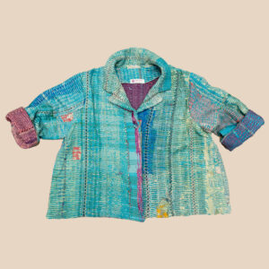 Lucky fifties kantha Jacket 06 (check maat)