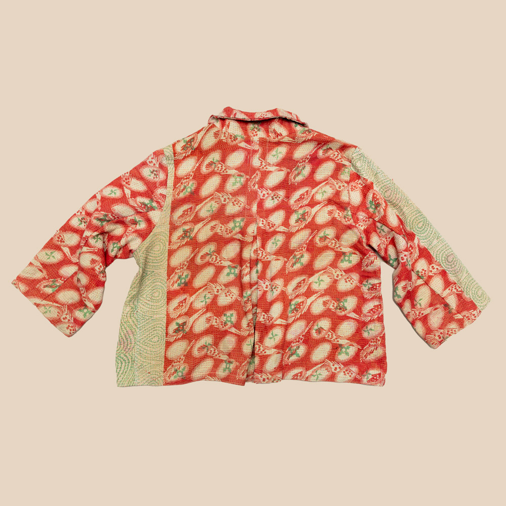 Lucky fifties kantha Jacket L/XL 08 - Image 4